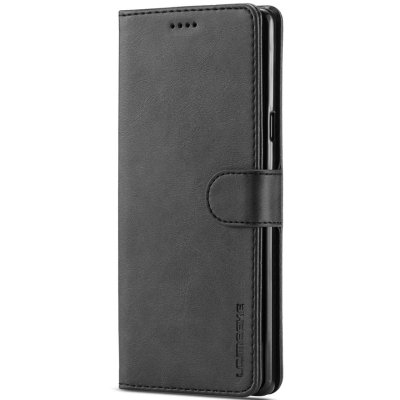 "LC.IMEEKE" atvēramais maciņš - melns (Galaxy Note 9)