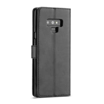 Чехол-книжка "LC.IMEEKE" - чёрный (Galaxy Note 9)