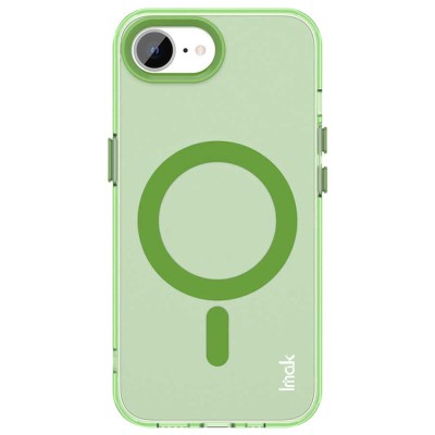 "IMAK" Candy MagSafe твердый силиконовый матовый (ТПУ) чехол - зелёный (iPhone 16e / 17e)