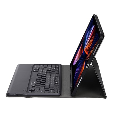 "Bosina" Чехол-книжка с клавиатурой - чёрный (iPad Air 13 2024 / 2025 / 2026 / iPad Pro 12.9" 2022 / 2021 / 2020)