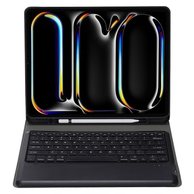 "Bosina" Чехол-книжка с клавиатурой - чёрный (iPad Pro 13 (2025) / 13 (2024))
