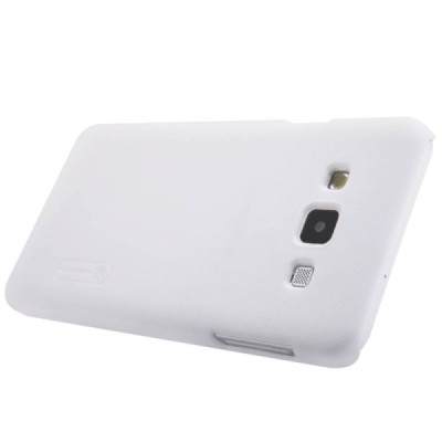Samsung Galaxy A3 (A300) Nillkin Frosted Shield balts plastmasas apvalks + ekrāna aizsargplēve / Vacins.lv