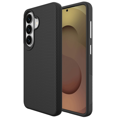„TUKU“ Shockproof Magsafe ciets silikona korpuss - melns (Galaxy S24+ / S25+)