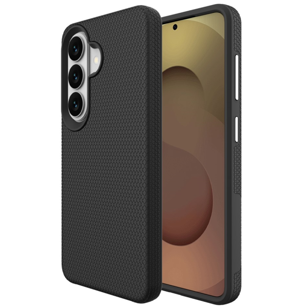„TUKU“ Shockproof Magsafe kõva silikoonümbris - must (Galaxy S24+ / S25+)