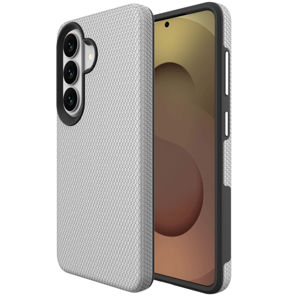 „TUKU“ Shockproof Magsafe ciets silikona korpuss - sudrabs (Galaxy S24+ / S25+)