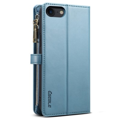 "ESEBLE" Retro чехол со съемным кошельком - синий (iPhone 6 / 7 / 8 / SE 2020 / SE 2022)
