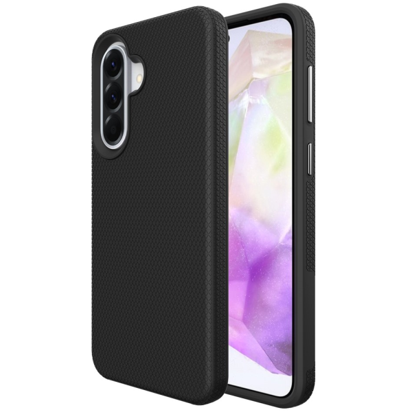 „TUKU“ Shockproof Magsafe kõva silikoonümbris - черный (Galaxy A17 / A26 / A16)