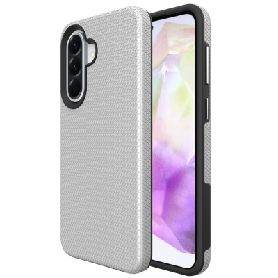 „TUKU“ Shockproof Magsafe ciets silikona korpuss - sudrabs (Galaxy A17 / A26 / A16)