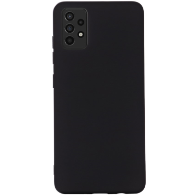 "Shell" твердый силиконовый (TPU) чехол - чёрный (Galaxy A52 / A52s)