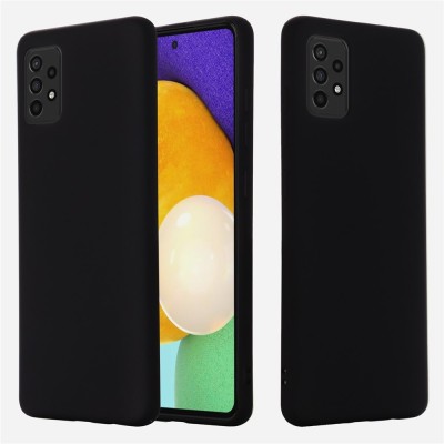 "Shell" твердый силиконовый (TPU) чехол - чёрный (Galaxy A52 / A52s)