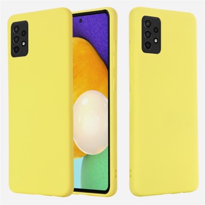 "Shell" твердый силиконовый (TPU) чехол - жёлтый (Galaxy A52 / A52s)