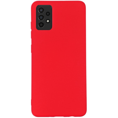"Shell" твердый силиконовый (TPU) чехол - красный (Galaxy A52 / A52s)