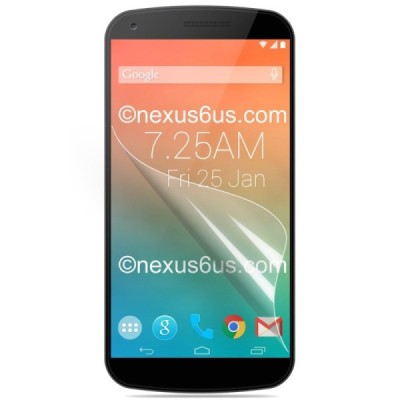 Motorola Nexus 6 ekrāna aizsargplēve - matēta / Vacins.lv