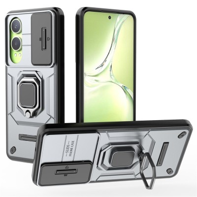 "Mozhi" Kickstand pastiprinātas aizsardzības apvalks - melns (OnePlus Nord CE4 Lite 5G)