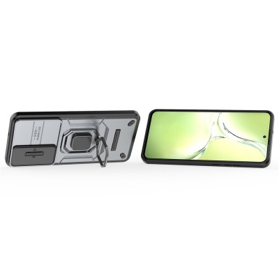 Противоударный чехол „Mozhi“ Kickstand - черный (OnePlus Nord CE4 Lite 5G)