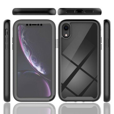 "Mofan" Прозрачный жесткий силиконовый (ТПУ) чехол (iPhone XR)