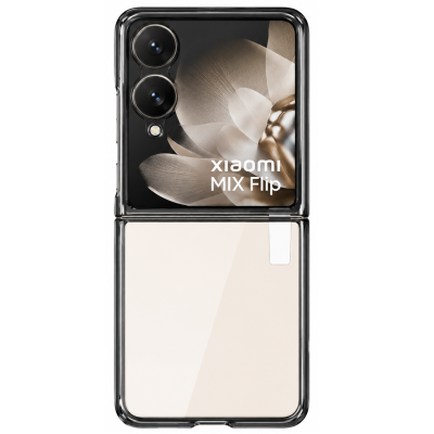 „GKK“ Creative plastmasas apvalks - melns (Xiaomi Mix Flip 5G)