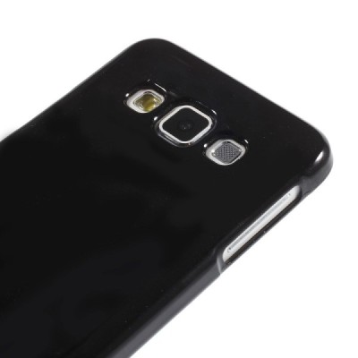Samsung Galaxy A3 Mercury melns cieta silikona (TPU) apvalks / vacins.lv