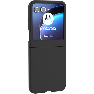 "ABEEL" твердый силиконовый (TPU) чехол - чёрный (Razr 70 / 60 / 50 5G / Razr 2026 - 2024)