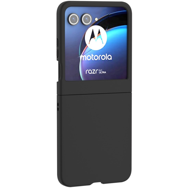copy of "ABEEL" cieta silikona (TPU) apvalks - melns (Razr 70 / 60 / 50 5G / Razr 2026 - 2024)