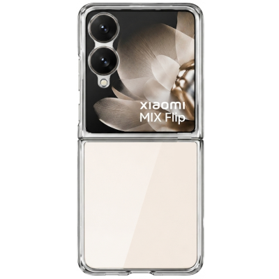 Пластиковый чехол "GKK" Creative — серебристый (Xiaomi Mix Flip 5G)