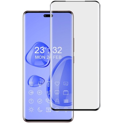 "IMAK" Tempered Glass полностью закрывающееся защитное стекло - чёрный (Xiaomi 13 Lite)