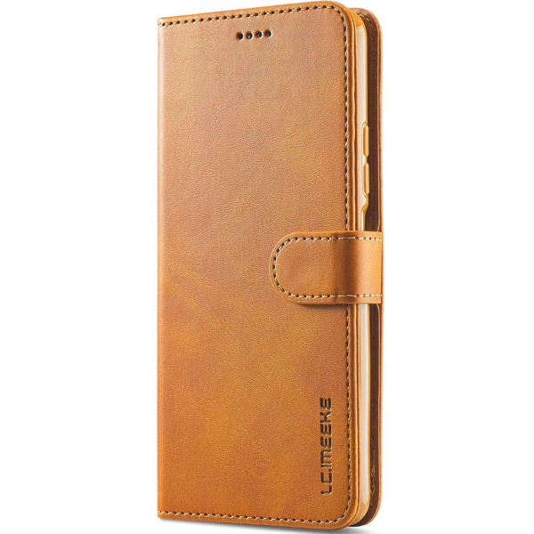 Чехол-книжка "LC.IMEEKE" - коричневый (Redmi 10 5G / Poco M5 4G / M4 5G)