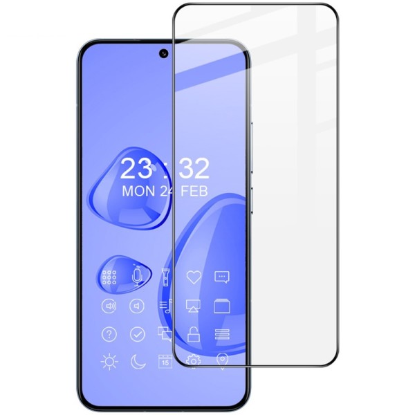 "IMAK" Tempered Glass pilnīgi aizsedzams ekrāna aizsargstikls - melns (Xiaomi 13)