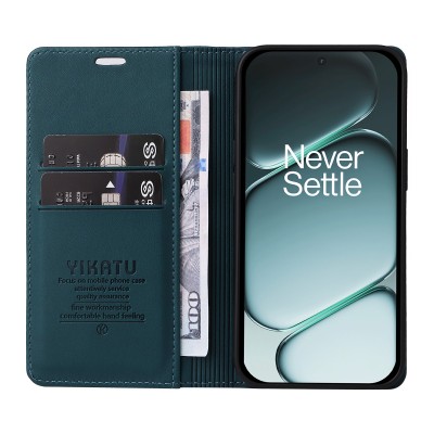 Чехол-книжка "YIKATU" Split - зелёный (OnePlus 15R / Ace 6T / Ace 6)