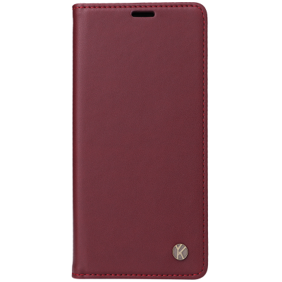 "YIKATU" Split atvērams maciņš - bordo (OnePlus 15R / Ace 6T / Ace 6)