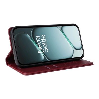 Чехол-книжка "YIKATU" Split - бордовый (OnePlus 15R / Ace 6T / Ace 6)