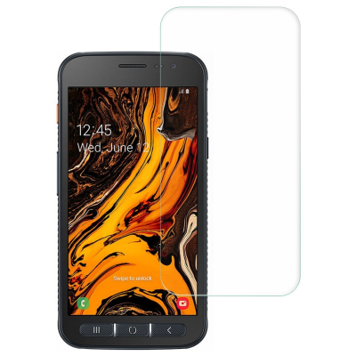 „Amorus“ Tempered Glass (частичное покрытие) защитное стекло 0.26 мм - прозра (Galaxy Xcover 4 / 4S)