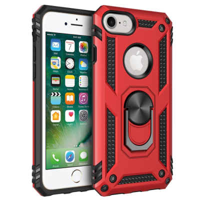 Противоударный чехол „Kickstand“ - красный (iPhone 7 / 8 / SE 2020 / SE 2022)