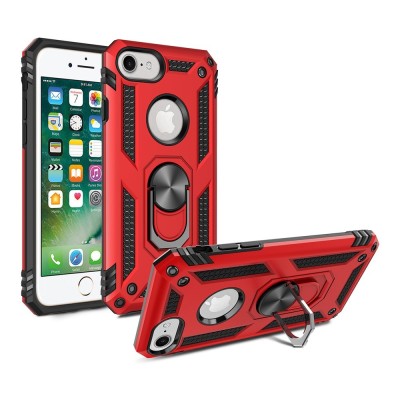 Противоударный чехол „Kickstand“ - красный (iPhone 7 / 8 / SE 2020 / SE 2022)