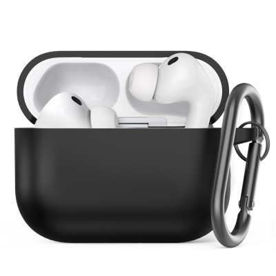 "AHASTYLE" Apple AirPods Pro 3 силиконовый черный чехол для наушников | Vacins.lv