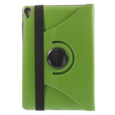 HTC Nexus 9 atverčiamas, sukamas 360 laipsnių, žalias odinis dėklas - stovas / Priedai.lt