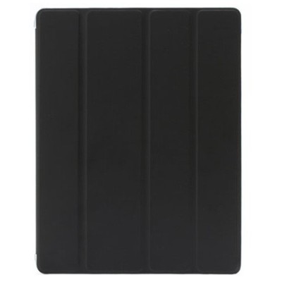 Apple iPad 2 / 3 / 4 plāns atvēramais melns maciņš / Vacins.lv