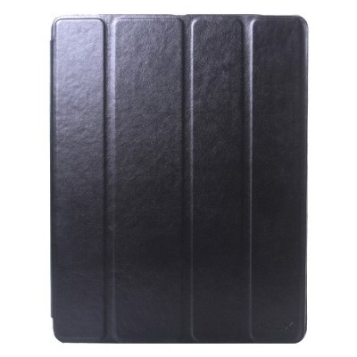 „Kalaideng“ Enland Apple iPad 4 (iPad 3, 2) atvēramais melns maciņš / Vacins.lv