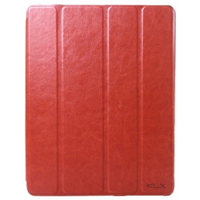 „Kalaideng“ Enland Apple iPad 4 (iPad 3, 2) atvēramais brūns maciņš / Vacins.lv