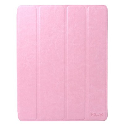 „Kalaideng“ Enland Apple iPad 4 (iPad 3, 2) atvēramais rozs maciņš / Vacins.lv