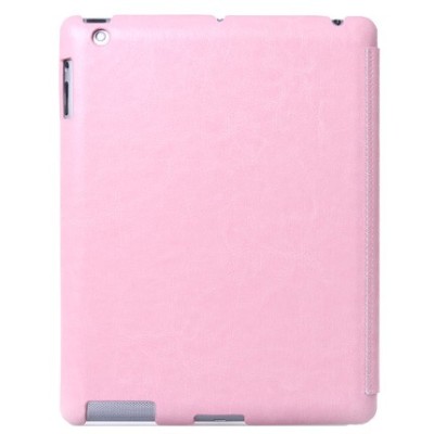 „Kalaideng“ Enland Apple iPad 4 (iPad 3, 2) atvēramais rozs maciņš / Vacins.lv