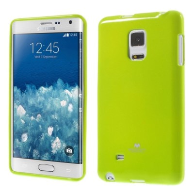 Samsung Galaxy Note Edge žalias Mercury kieto silikono (TPU) dėklas / Priedai.lt