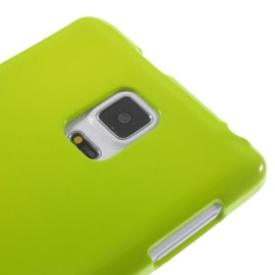 Samsung Galaxy Note Edge žalias Mercury kieto silikono (TPU) dėklas / Priedai.lt