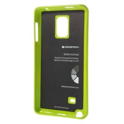 Samsung Galaxy Note Edge žalias Mercury kieto silikono (TPU) dėklas / Priedai.lt