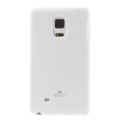 Samsung Galaxy Note Edge Mercury balts cieta silikona (TPU) apvalks / vacins.lv