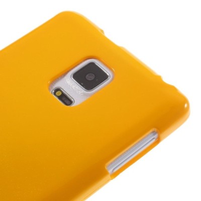 Samsung Galaxy Note Edge geltonas Mercury kieto silikono (TPU) dėklas / Priedai.lt