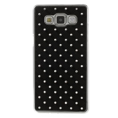 Samsung Galaxy A5 elegants melns apvalks ar spīduļiem / Vacins.lv