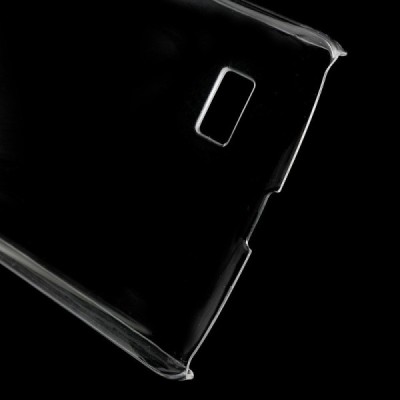 LG L Fino (D290, D295) plastikinis skaidrus (permatomas) dėklas - nugarėlė / Priedai.lt