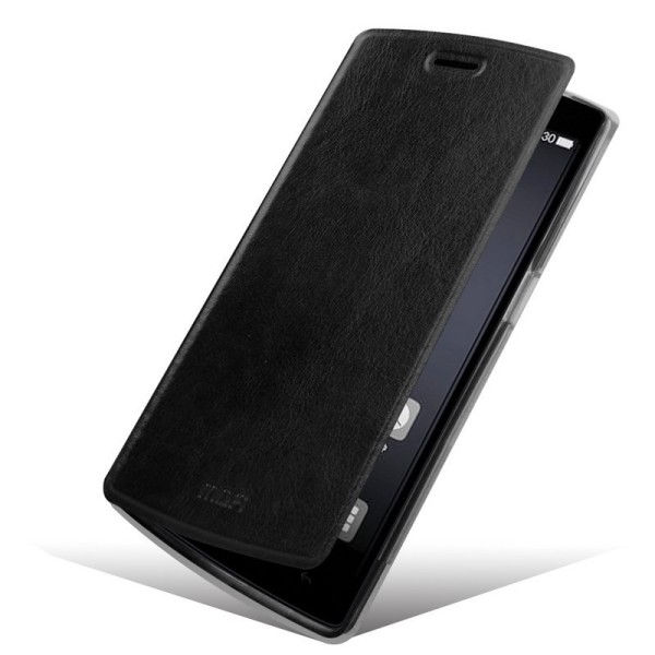 „Mofi“ Rui atvērams maciņš - melns (OnePlus One)