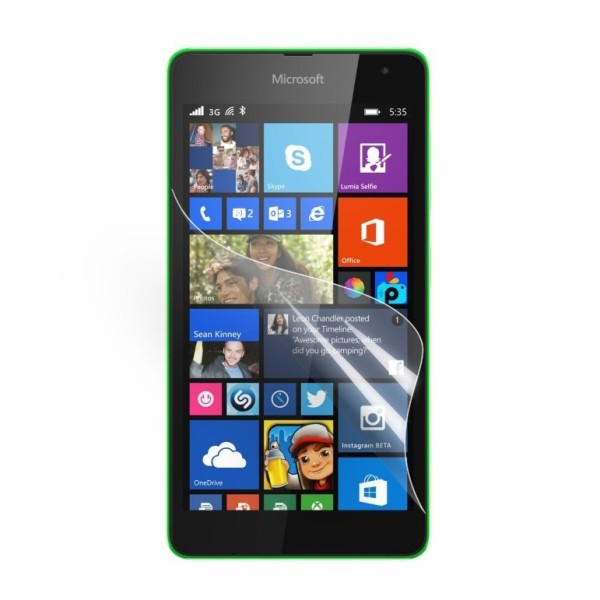 „Calans“ ekrāna aizsargplēve - dzidra (Lumia 535)